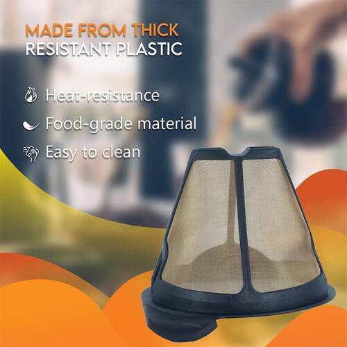 适用于Ninja咖啡机配件 替换咖啡过滤网可水洗兼容CF09开头咖啡机