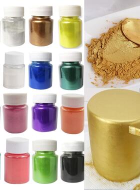 15g/bottle Edible Gold Silver Powder Dyeing Powder Glitter M
