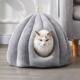 通用猫咪窝深度睡眠猫床屋宠物用品 大号四季 猫窝冬季 保暖全封闭式