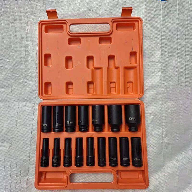 1/2 16件套汽车工具套筒汽配汽修汽车工具厂五金工具套件