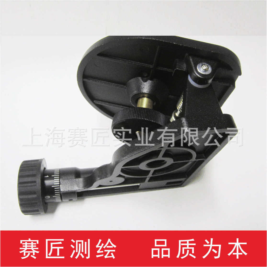 赛匠扫平仪倾斜台旋转水平仪倾角云台三脚架配件金属款