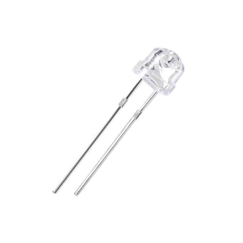 F5/5mm雾状红白双色共阴 红白双色共阳三脚LED灯珠 LED