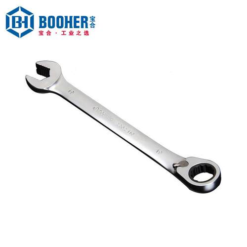 Booher宝合 防滑型双向棘轮两用扳手BH2202108/24 8-24mm多规格