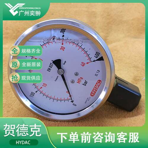 进口HYDAC贺德克HM100-400-B-G1/2-FF耐震压力表现货
