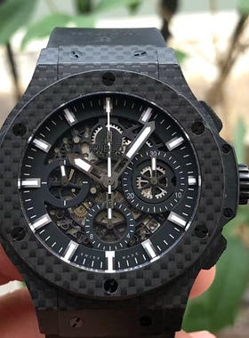 98新44mm宇舶表BIG BANG系列311.QX.1124.RX自动机械男表计时