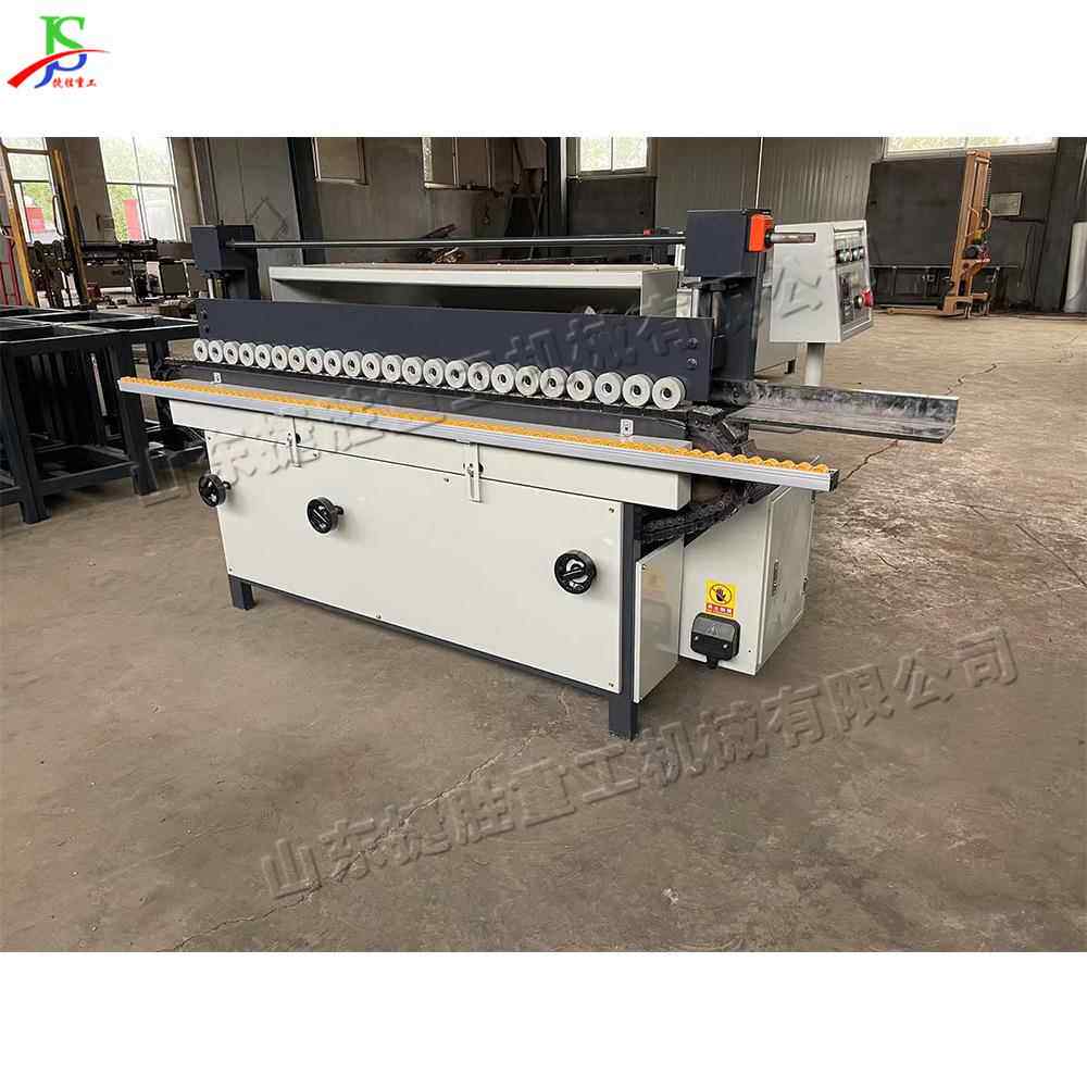 密度板侧面抛光机 小型覆合板侧边砂光机 实木板材侧方打磨设备