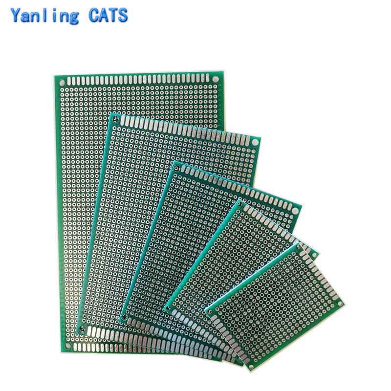 双面喷锡2.54间距洞洞板电路实验板PCB板 4*6 5*7 6*8 7*9 8*12