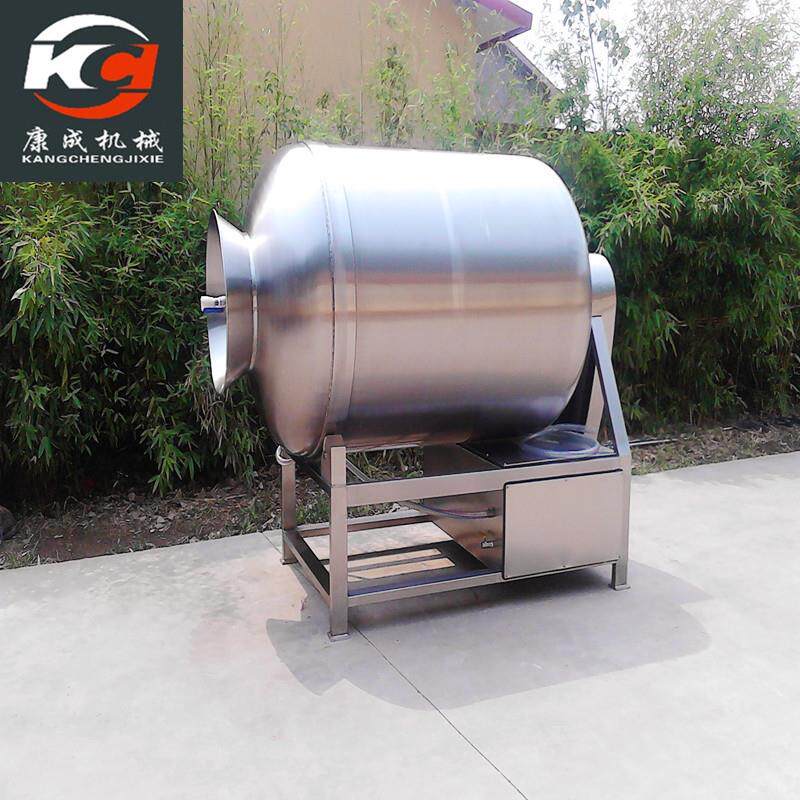 供应600升不锈钢变频真空滚揉机 牛羊马肉入味腌肉机设备新品热销