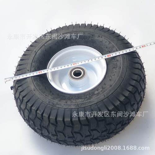 156-割6轮胎草机CPX0手推车15x6.0-6真空拖车带轴管x轮毂