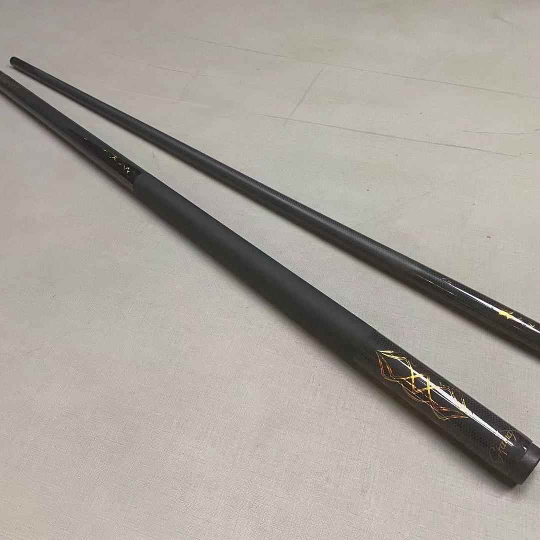 新款直销碳素球杆九球大头杆桌球杆纤维台球杆不易变形的桌球杆