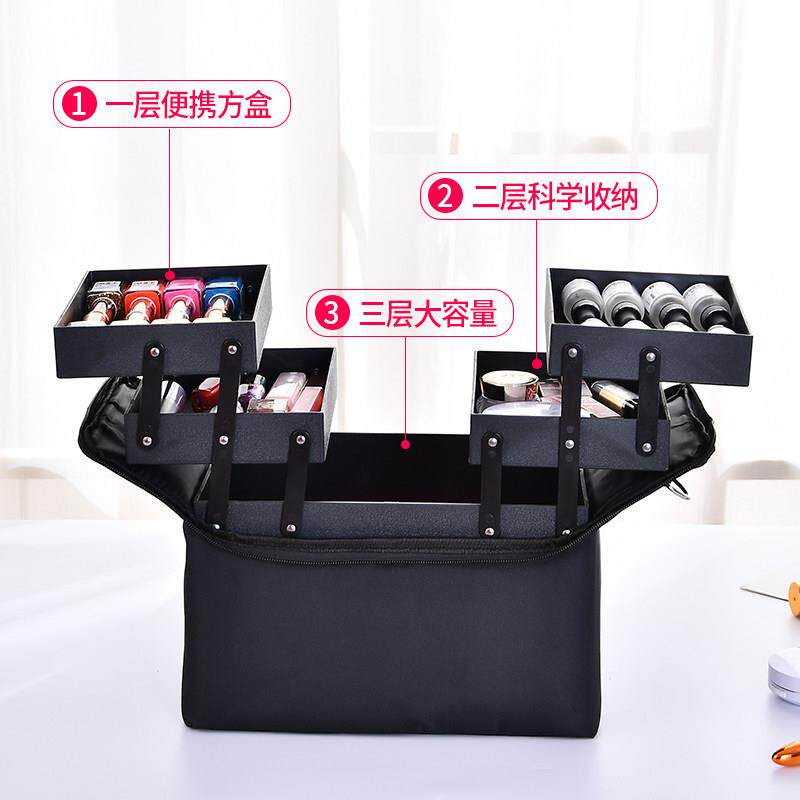 纹绣师专用手提美容纹眉美甲轻医美化妆纹绣工具箱外出收纳箱包
