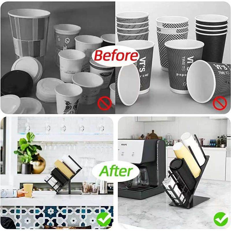 奶茶咖啡店纸杯架吧台吸管盒一次性取杯架分杯器商用家用收纳架子,餐饮具,配套器具,淘宝优惠券,粉丝福利购,淘宝优惠卷