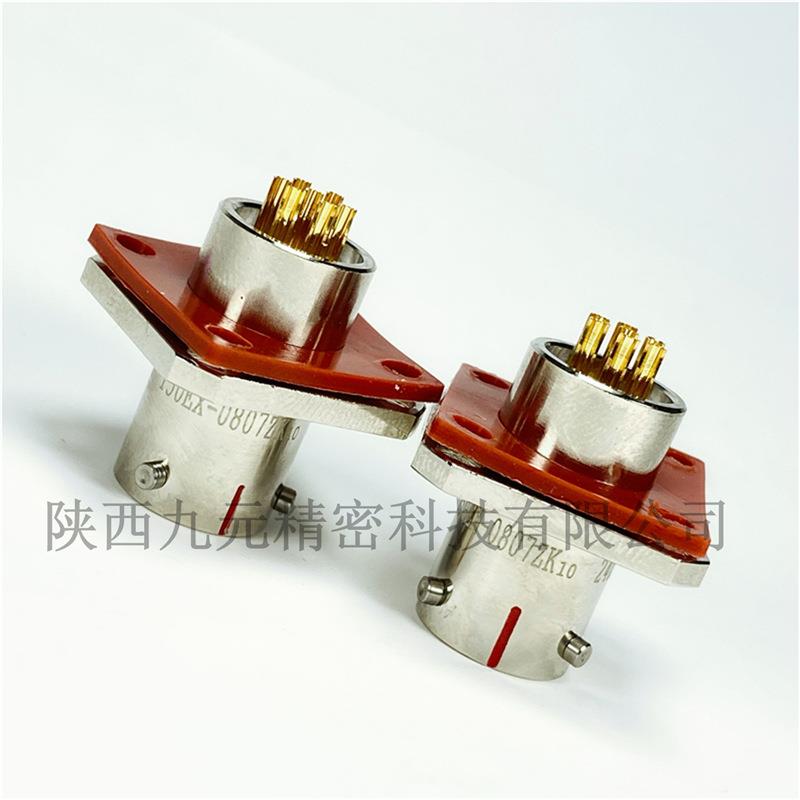 Y50X-2255TK62-B Y50X-2255ZJ10-B+不锈钢防尘盖圆形电缆焊接插头