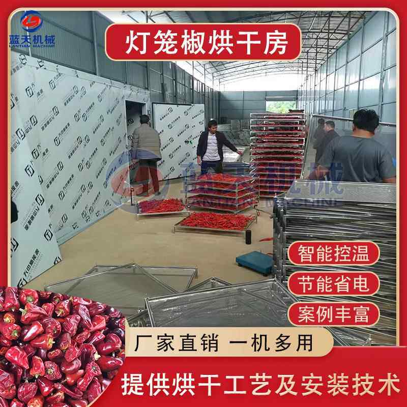 灯笼椒烘干机 大型空气能柿子椒菜椒热泵烘干房 甜椒菜椒烘干设备
