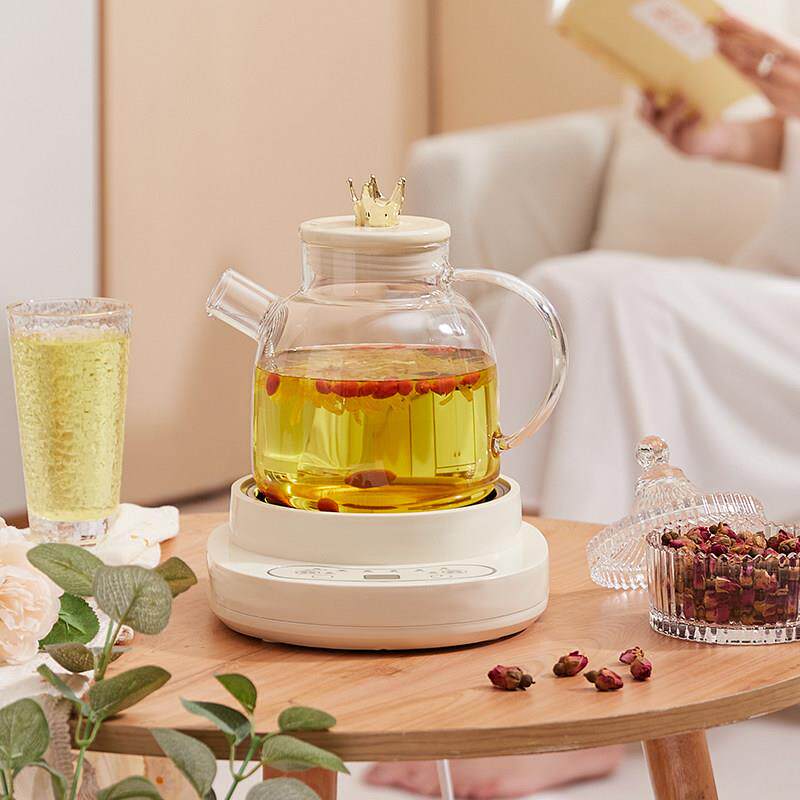 煮茶壶全玻璃烧水泡茶专用电炉耐高温家用养生花茶具茶吧机蒸茶器