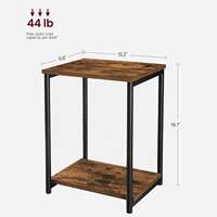 Side Table Small End Table Nightstand Bedside Table Entryway thumbnail 4