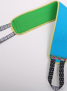 即墨百货巾派韩式双面拉背搓澡巾搓泥去灰洗澡拉背巾