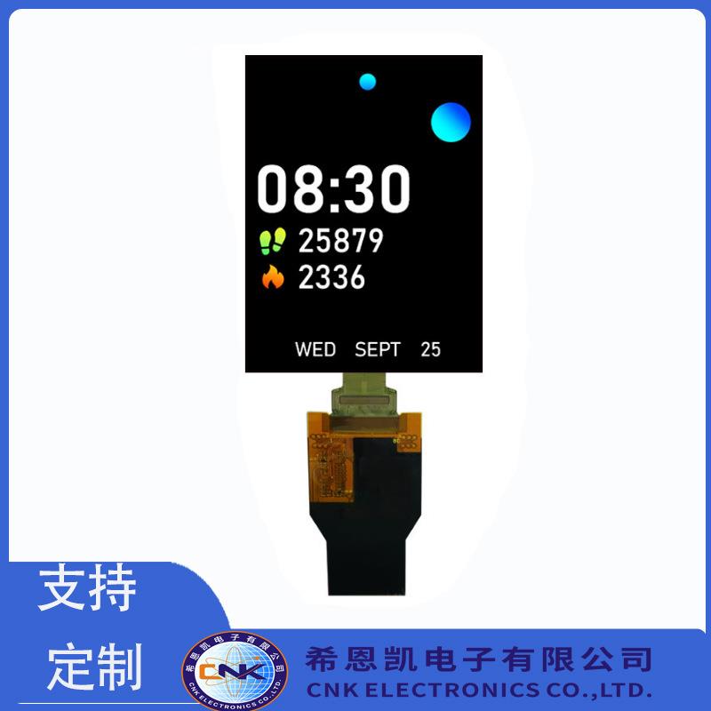 CNK厂家供应1.4寸长方形AMOLED 450*600高清分辨率 数码电子屏