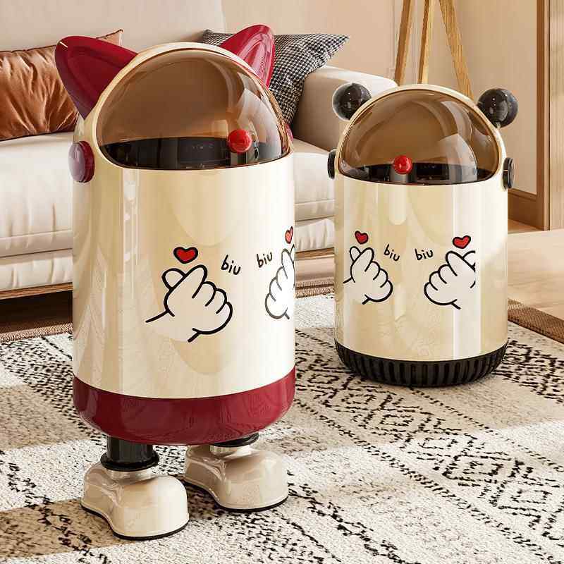垃圾桶家用创意大容量厕所卫生间厨房卧室客厅办公室专用翻盖纸篓