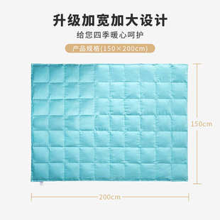 仙娥羽绒抱枕被子两用高档轻便二合一办公室午休被家用懒人被批发