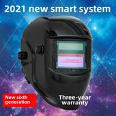 焊途自动变光焊帽面罩电焊焊接帽子头戴式 氩弧焊烧焊工防烤脸面具