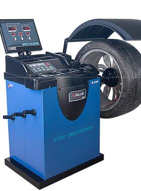 全自动汽车轮胎平衡机小型汽车轮胎平衡机B989联轴器精准平衡