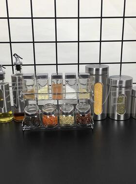 样板房厨房摆件酒店展厅装饰品橱柜调味罐储物罐油壶套装家居创意