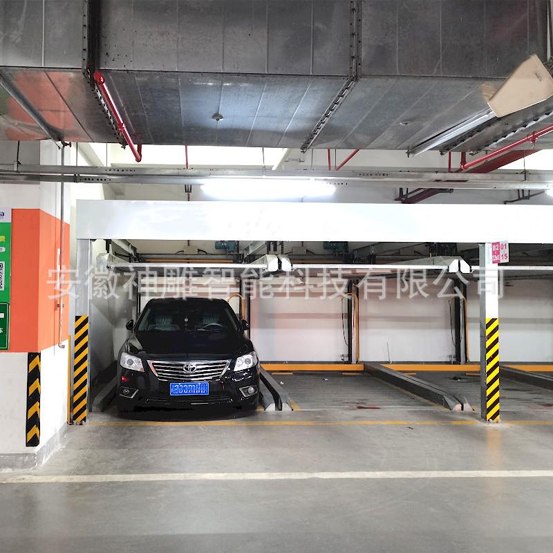 地下双层h车位安装滁州多层PSH型地钢结 立体停车库厂家租售ps机