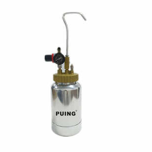 普星2升气动压力罐迷你压力输送油漆胶水无脉冲喷涂点胶桶