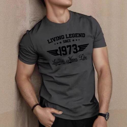 Casual Letter Print T-Shirt All-Season Wear Street Style