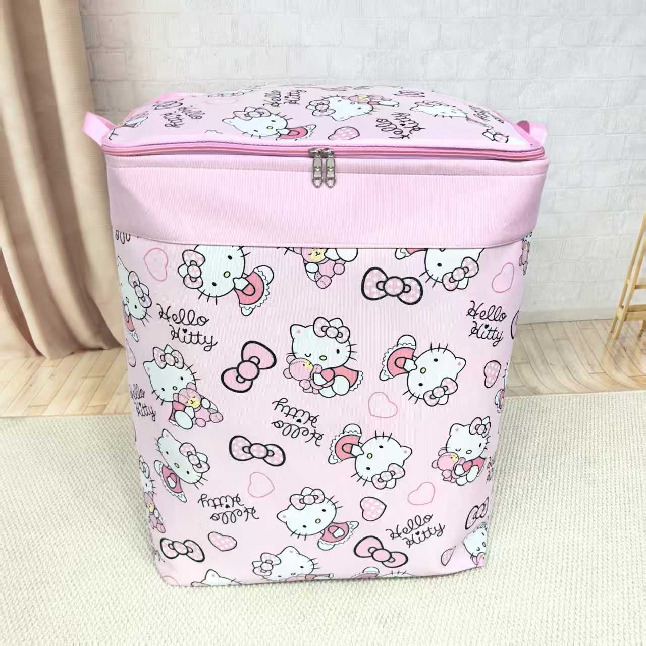 新款卡通印花收纳袋换季衣物被子整理袋宿舍搬家居家整理用袋子