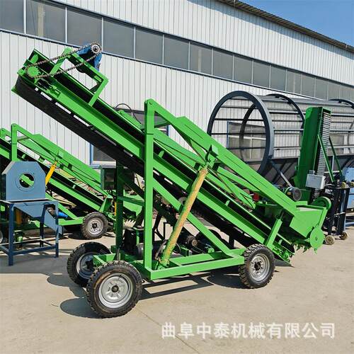 5米青贮窖池用移动扒料机牧场青储切割草料挖草机牧区移动取料机