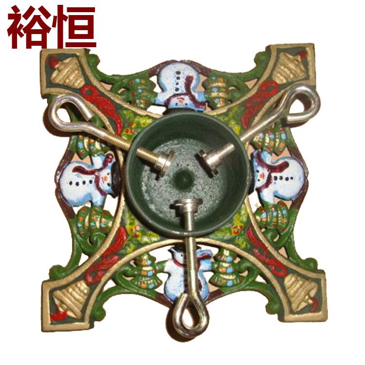 铸铁工艺品YH09528小型圣诞树底座铁圣诞树底座价钱实惠