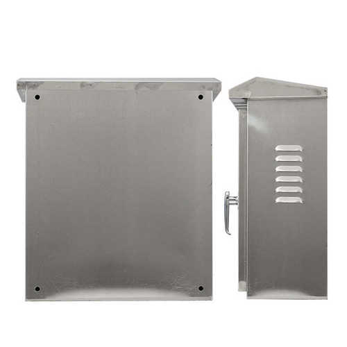 定制双层不锈钢不配电304箱 户外仪表门箱配电沾水不锈钢 配电箱