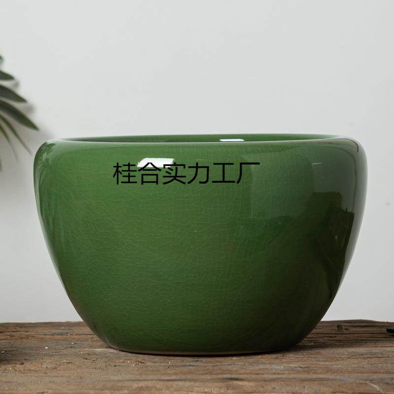 景德镇陶瓷特大号花盆碗莲荷花缸养金鱼乌龟缸铁树发财树锦鲤大缸