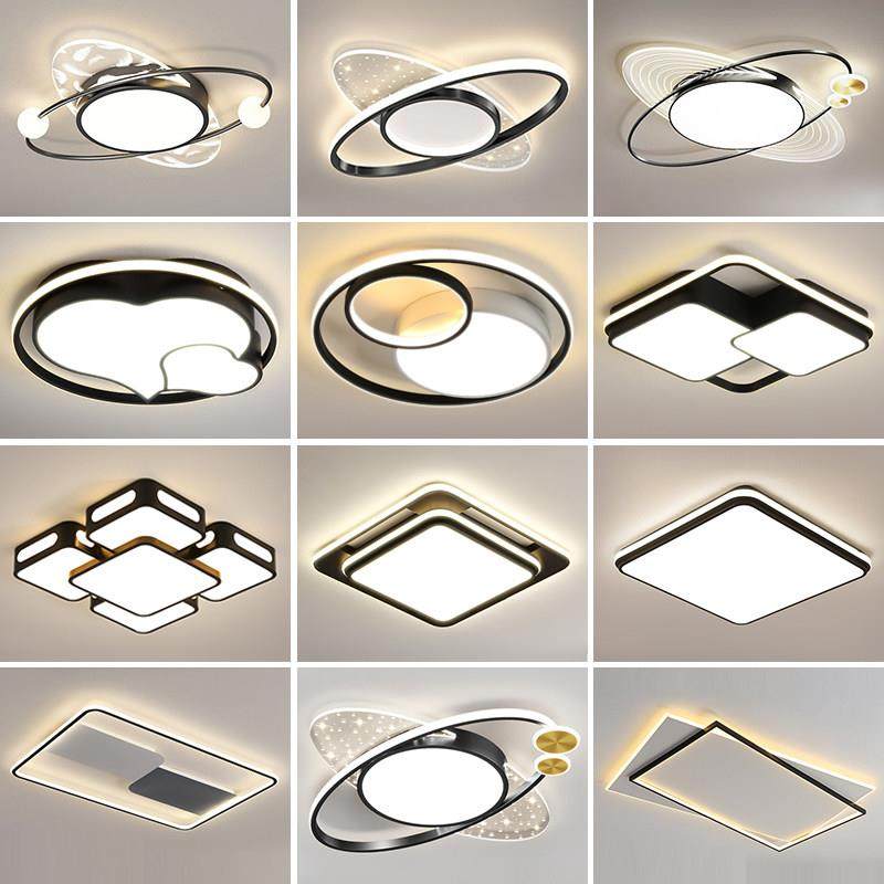 LED现代北欧吸顶灯简约卧室灯饰 50cm调光铁艺吸顶灯创意设计,家装灯饰光源,餐厅/卧室/书房吸顶灯,淘宝优惠券,粉丝福利购,淘宝优惠卷