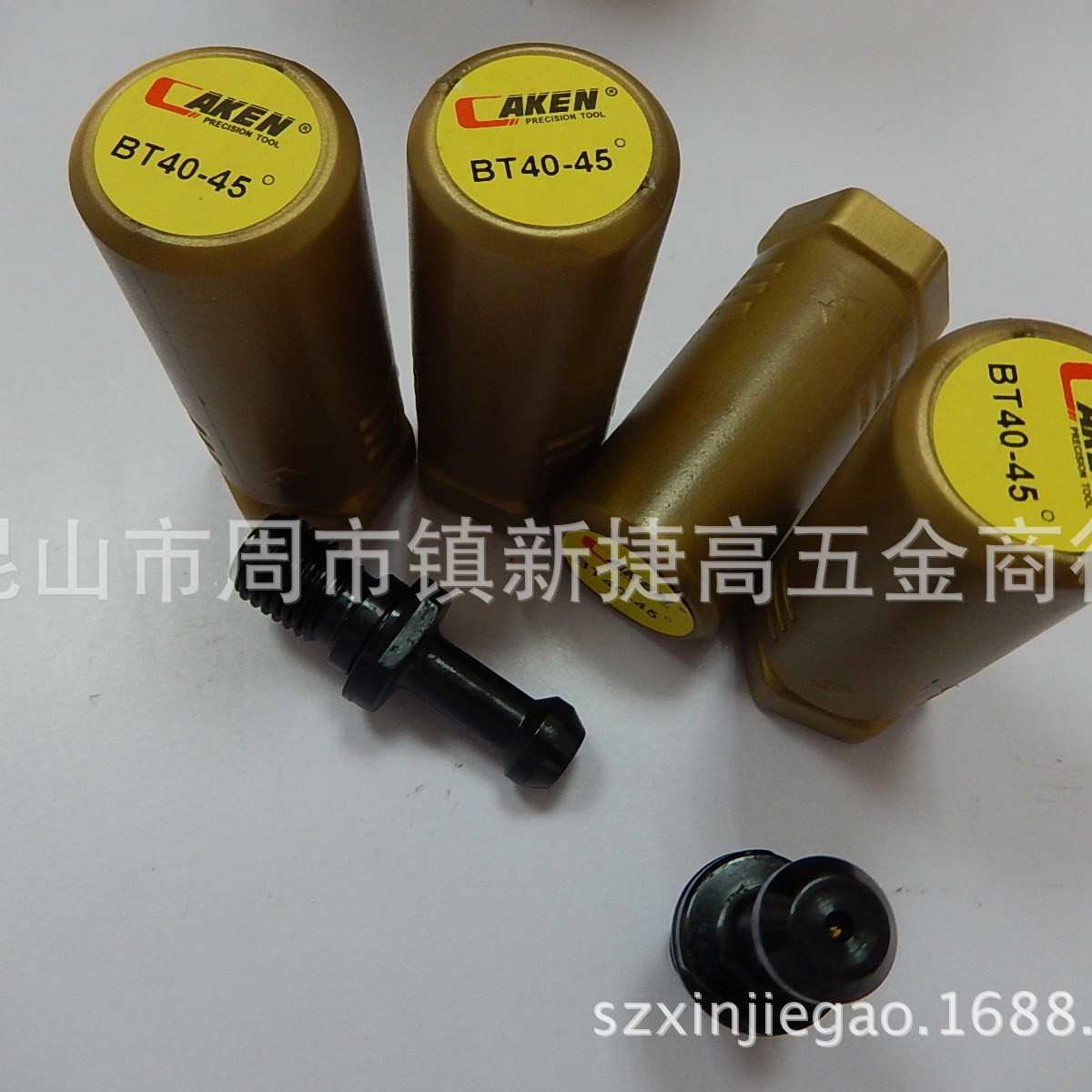 台湾亚肯刀柄BT30 BT40-ER25-100UM弹性筒夹刀杆拉钉扳手 BT50