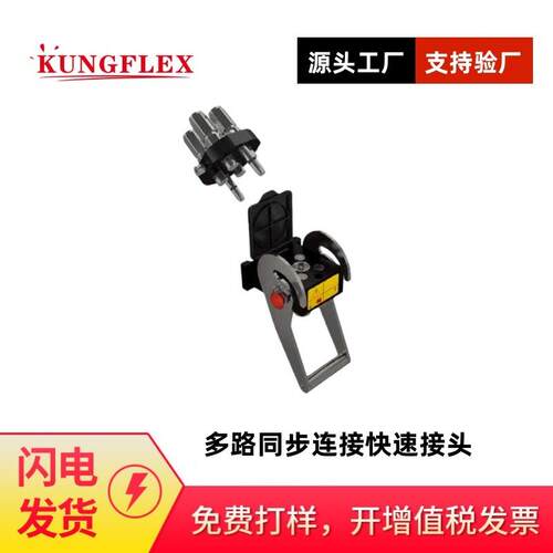 倍润Faster多路同步PH406系列高压型四路（尺寸08）连接快速接头