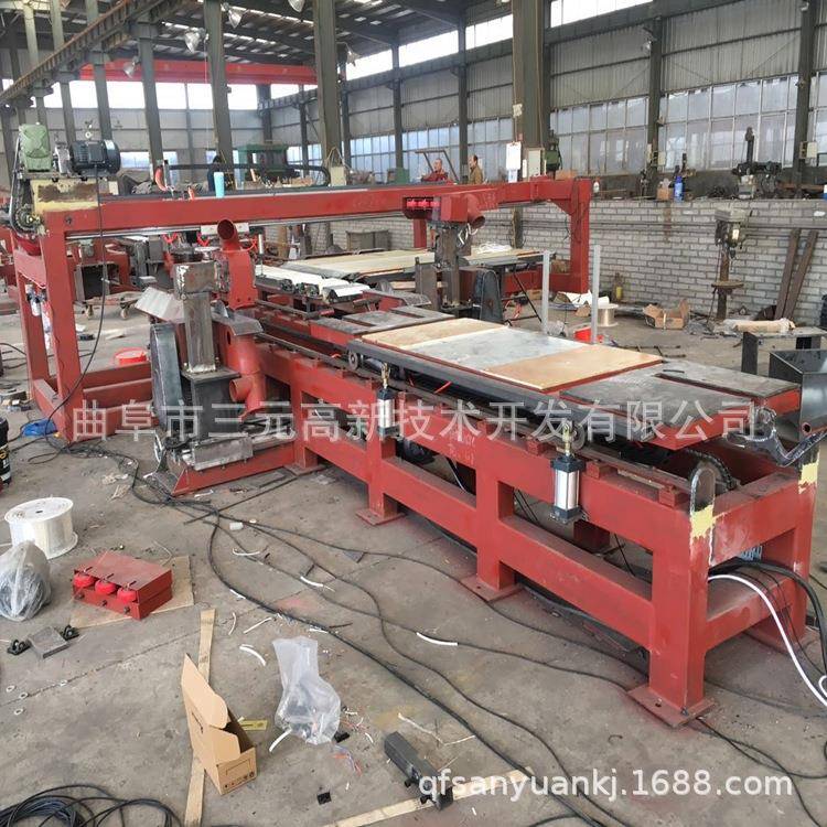 新款水泥纤维板四边切割锯 硅钙板数控锯边机 木工板四边切割锯