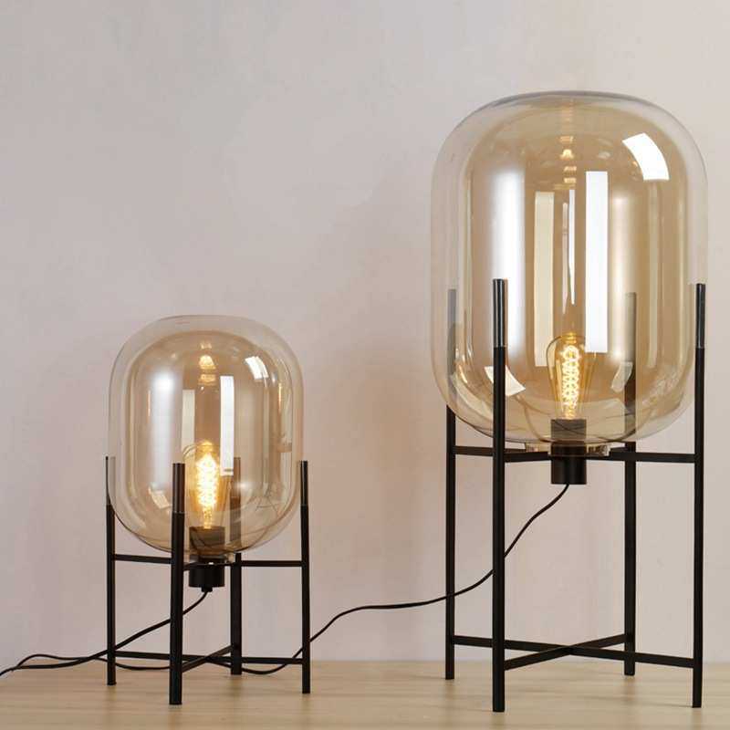 北欧后现代简约餐厅玻璃装饰台灯轻奢复古展厅客厅卧室圆球落地灯,家装灯饰光源,装饰落地灯,淘宝优惠券,粉丝福利购,淘宝优惠卷