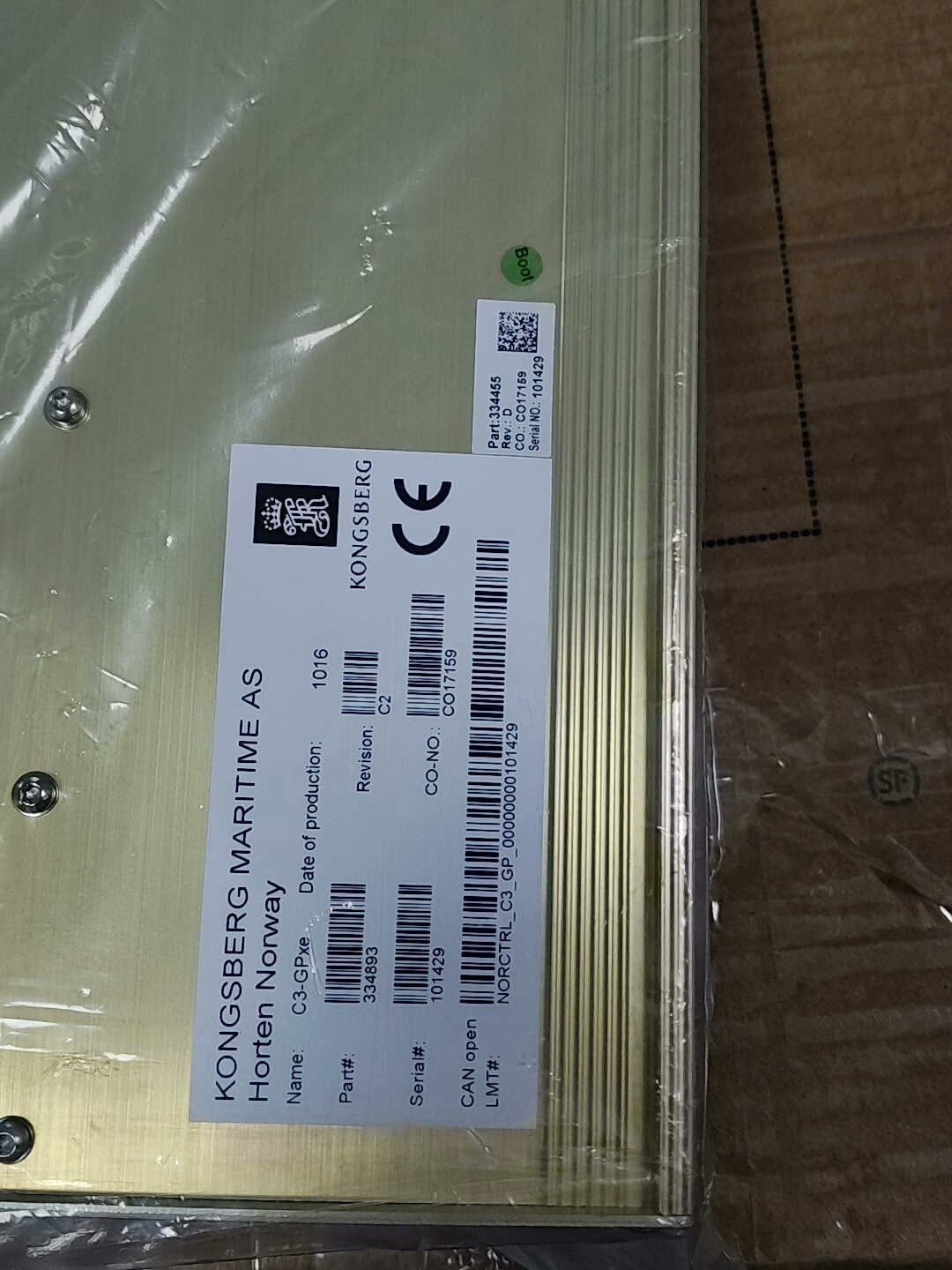 KONGSBERG   C3-GPxe  全新议价