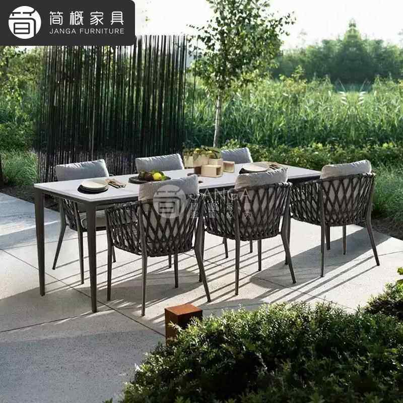 户-25-外别露阳台摆桌椅庭院花园防雨防晒长桌天墅外桌椅阳台咖啡,住宅家具,桌椅套件,淘宝优惠券,粉丝福利购,淘宝优惠卷