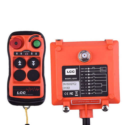 LCC Q202/404控制开关升降起重机电动葫芦行车工业无线遥控器