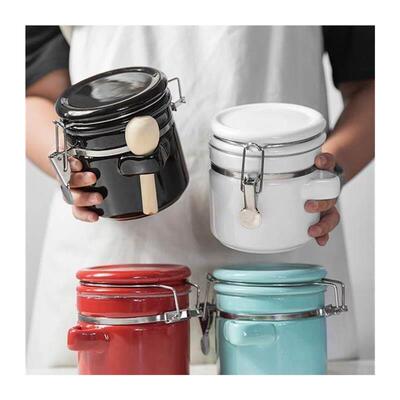 密封罐sealed jar moisture-proof storage sugar coffee bottle