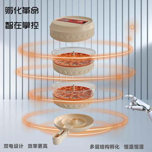 大型家用孵化器宠物孵蛋机自动加水智能控制商业孵化设备