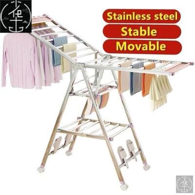 1.8m cloth drying rack folding laundry garment dryer hanger