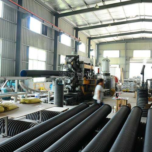 专业供应SN4hdpe双壁波纹管dn600福建HDPE双壁波纹管水管道排污