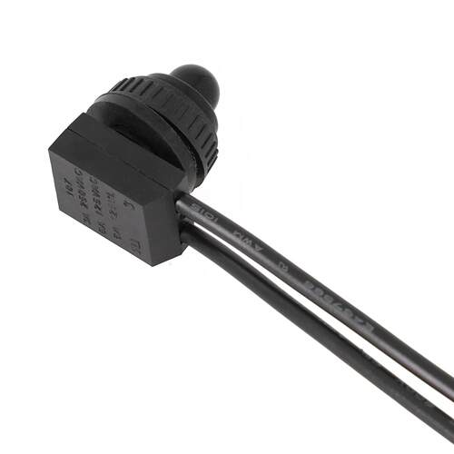12V Waterproof Latching Push Button On-Off Switch With