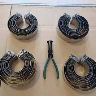 汽车活塞环卡子不锈钢材质拆装工具 活塞环组装钳 活塞环卡子