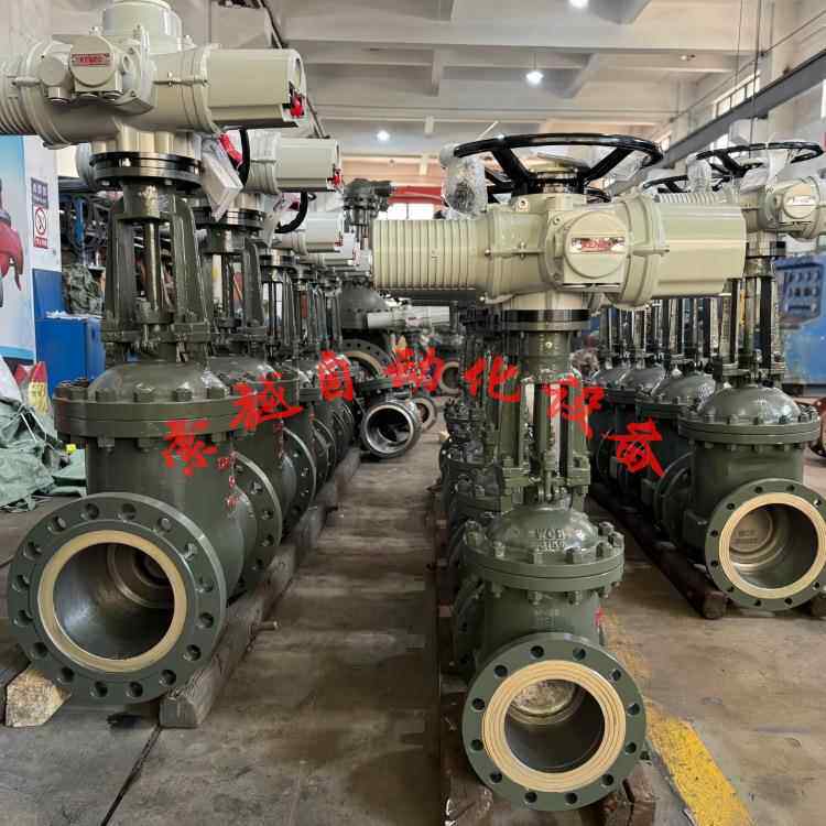 防爆型铸铁电动闸阀Z945T-16Q-DN250智能型HT200灰铸铁材质